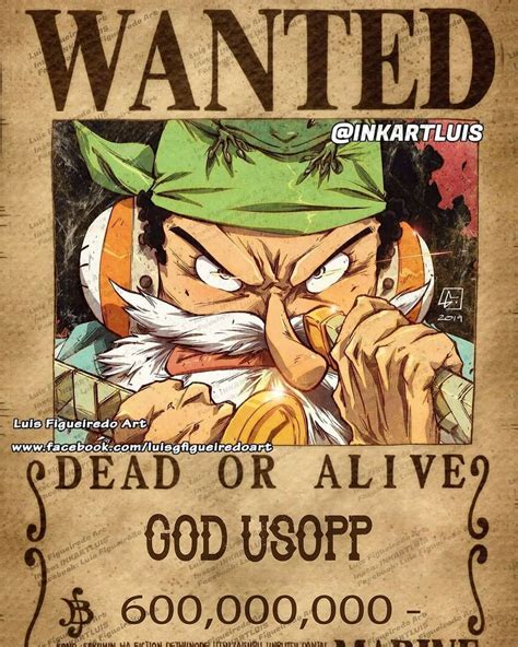 Usopp Wanted Poster Wano Updated Bounty Poster Poster Vrogue Co