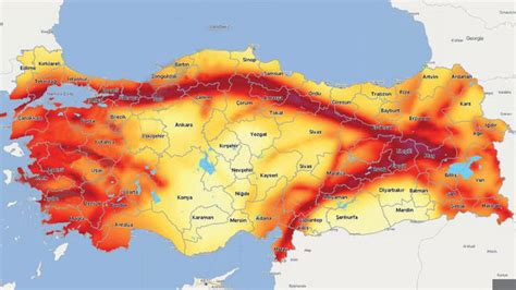 19 bin 973 binanın 6 bin 150'si yüksek risk barındırıyor. Türkiye deprem haritası güncellendi!