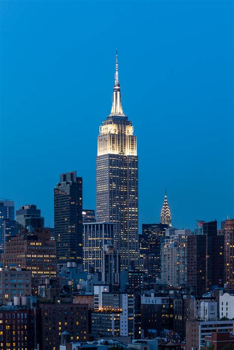 1536x2048 Wallpaper Empire State Building Beside City Buildings Peakpx