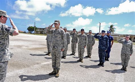 Navy Coast Guard Air Force Attend Andersens Leadership School