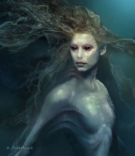 Pin By Erianne Malchow On Expressions Scary Mermaid Evil Mermaids Mermaid Art