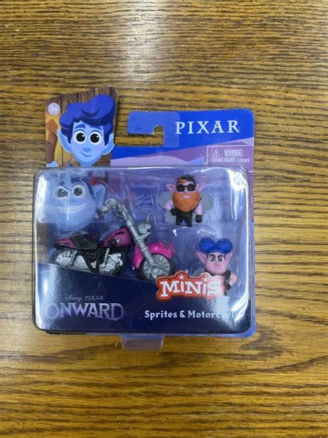 Disney Pixar Onward Minis Sprites And Motorcycle Figure 2 Pack Eur 11