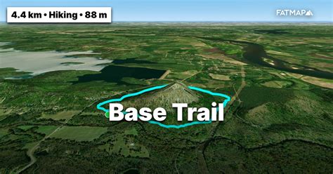 Base Trail Outdoor Map And Guide Fatmap