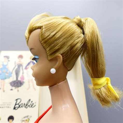 Swirl Ponytail Ash Blonde Barbie Doll From
