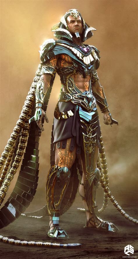 Big set of ancient egypt idols, symbols, landmarks. Gods of Egypt Concept Art by Jared Krichevsky | Concept ...