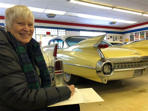 Sunday Painter Drawing day at Fritz's Auto Classic Cadillac showroom in