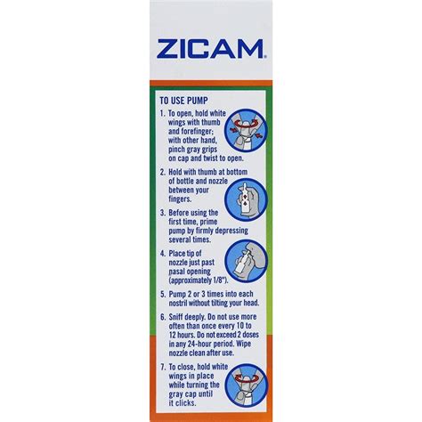 Zicam Extreme Congestion Relief Nasal Spray 5 Fl Oz