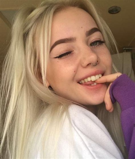 Notliss 💎 Blonde Girl Selfie Cute Girl Face Beauty Girl
