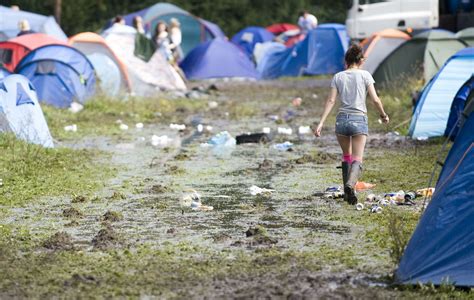 Footage Emerges Showing The Aftermath Of Tents Left Behind At Reading And Leeds Festival