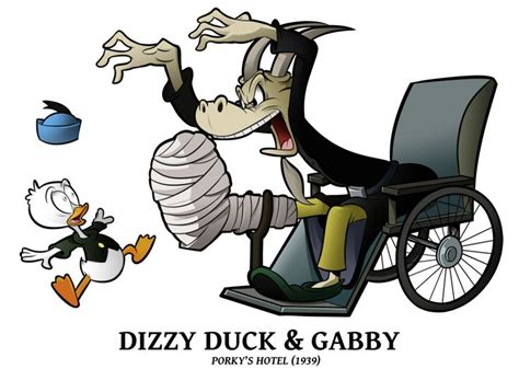 1939 Dizzy Duck N Gabby Colored By Boscoloandrea On Deviantart