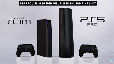 Ps5 Pro And Slim Design Visualized By 3d Artist