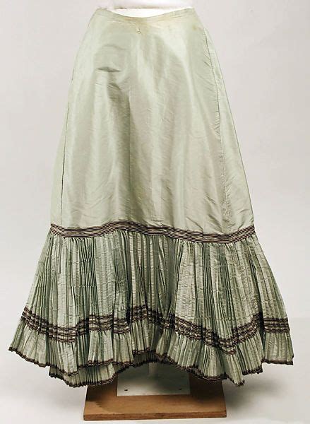 Petticoat 1890s French The Met 1890s Fashion Edwardian Fashion