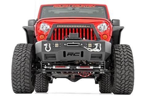 Rough Country 4in Long Arm Suspension Lift Kit For 07 18 Jeep Wrangler