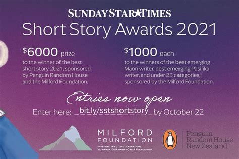 The Sunday Star Times Short Story Awards Are Back Nz