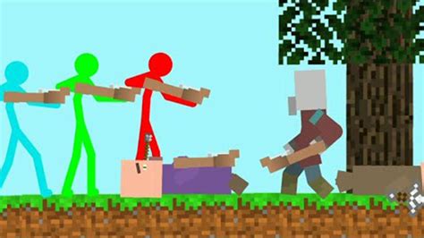 Animation Vs Minecraft Fan Made 6 Stickman Animation Youtube