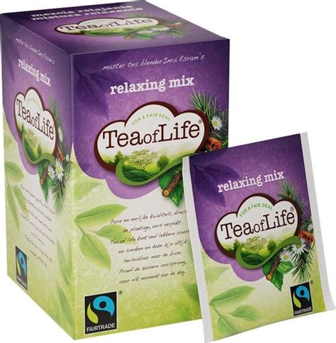 Tea Of Life Fairtrade Relaxing Mix 80 Zakjes