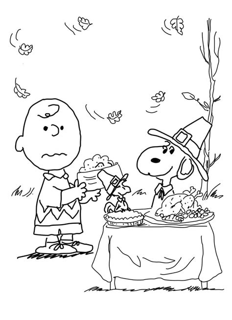 All information about charlie brown coloring pages thanksgiving. A Charlie Brown Thanksgiving Coloring Pages Printable ...