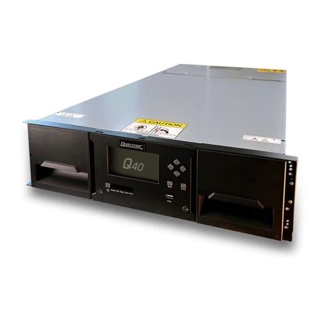 Buy Qualstar 900362 17 9 Q40 Mid Range Library With Lto 8 Fc Drive