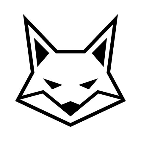 Fox Face Logo Vector Icon 546948 Vector Art At Vecteezy