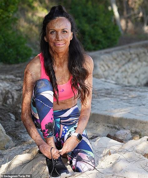 Inspirational Burns Survivor Turia Pitt On Life Lessons From Pandemic Daily Mail Online