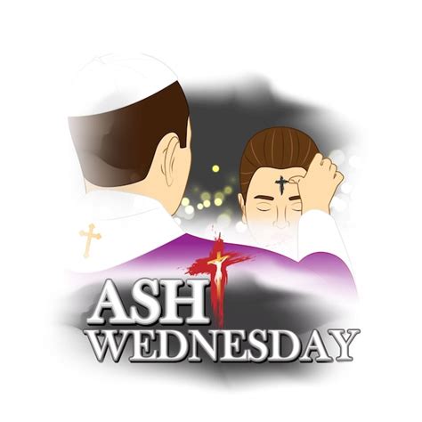 Premium Vector Vector Illustration Of Concept For Ash Wednesday