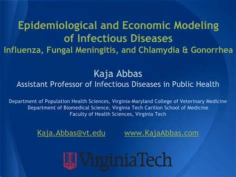 Epidemiological And Economic Modeling Of Infectious Diseases