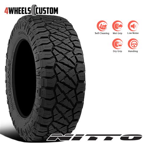 1 X New Nitto Ridge Grappler 27565r20 126123q All Terrain Tire Ebay