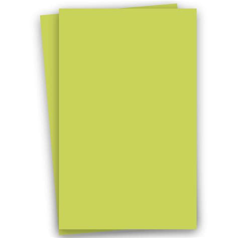 Popular Green Apple 11x17 Ledger Paper 65c Lightweight Cardstock