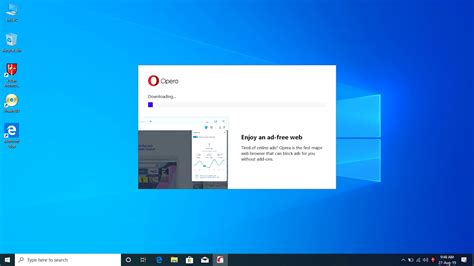 This feature keeps the browser window uncluttered while providing you with full functionality. how to install opera mini for windows 10 - YouTube
