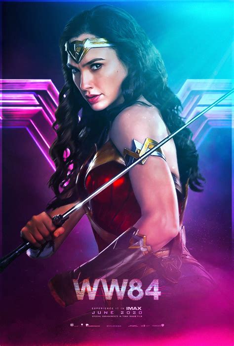 Wonder Woman 1984 Poster Gambaran