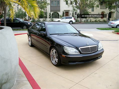 Visit cars.com and get the latest information, as well as detailed specs and features. 2002 Mercedes - Benz S500 Base Sedan 4 - Door 5. 0l Loaded ...