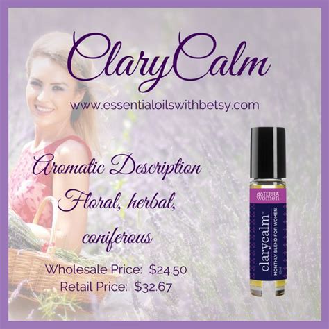 How To Use Clarycalm Womens Blend Doterra Clary Calm Essential Oil Usage Menstrual Cycle