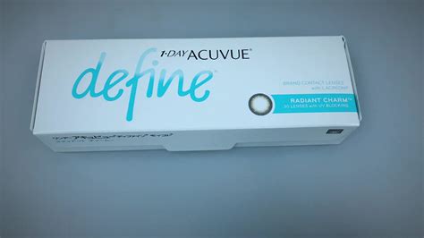 Acuvue Define 30pcs Johnson And Johnson Daily Disposable