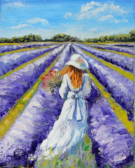 Lavender Painting At Paintingvalley Com Explore Collection Of Lavender Painting
