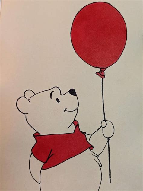 Winnie The Pooh Drawings How To Draw Winnie The Pooh Feltmagnet So Lets Start This