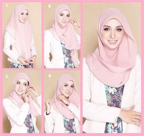 35 Model Tutorial Hijab Segi Empat Terbaru 20172018 Tutorial Hijab