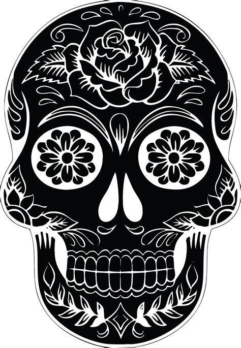 Skulls Silhouette Clip Art Bundle Svg File Best Free Font Download