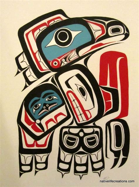 Native Haida Art Haida Art Native American Art Pacific Northwest Art