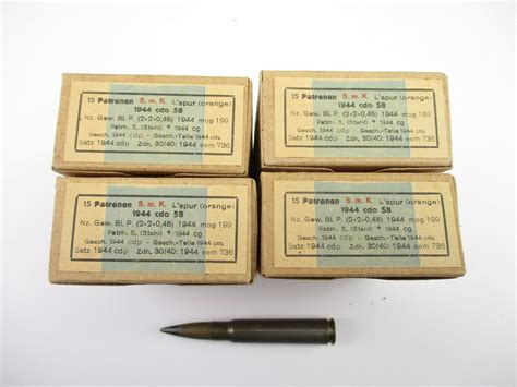 Military German 8mm Tracers Ammo Switzers Auction And Appraisal Service
