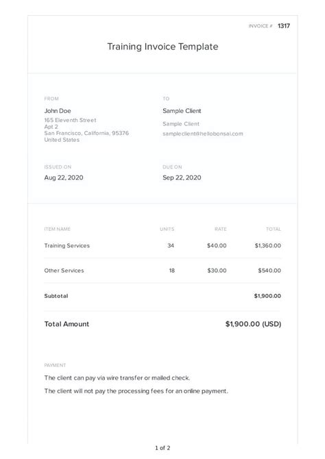 100 Free Invoice Templates Download Edit And Send