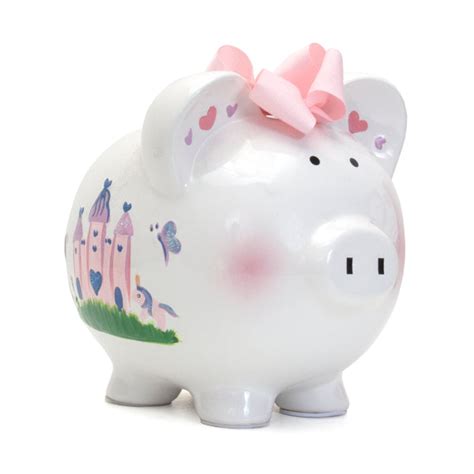 Princess Castle Piggy Bank Child To Cherish