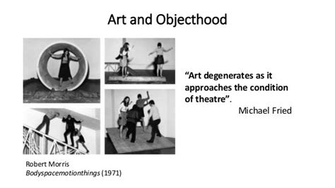 Art And Objecthood Michael Fried Pdf