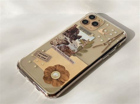 Aesthetic Style Collage Phone Case Clear Phone Cover For Etsy