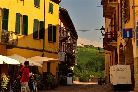 Barolo Province Of Cuneo Piedmont Italy July 2018 Editorial Stock