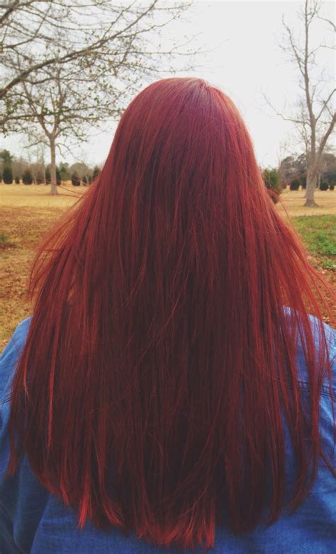 intimacy addict — dyed my hair red today