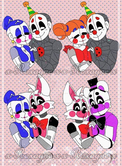 Ships Im Into And Support Pt 2 Fnaf Sl By X Roxayne X On Deviantart Personnages Fictifs