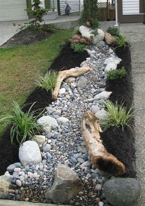 30 Wonderful Front Yard Rock Garden Landspacing Ideas On A Budget