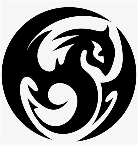 Dragon Clipart Black Dragon Logo Png Png Image Transparent Png Free