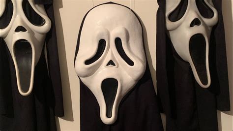 Knb Replica Scream 1 Mask And Brandon James Mtv Scream Mask From
