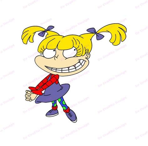 Angelica Pickles Rugrats Svg Svg Dxf Cricut Silhouette Cut File Instant Download